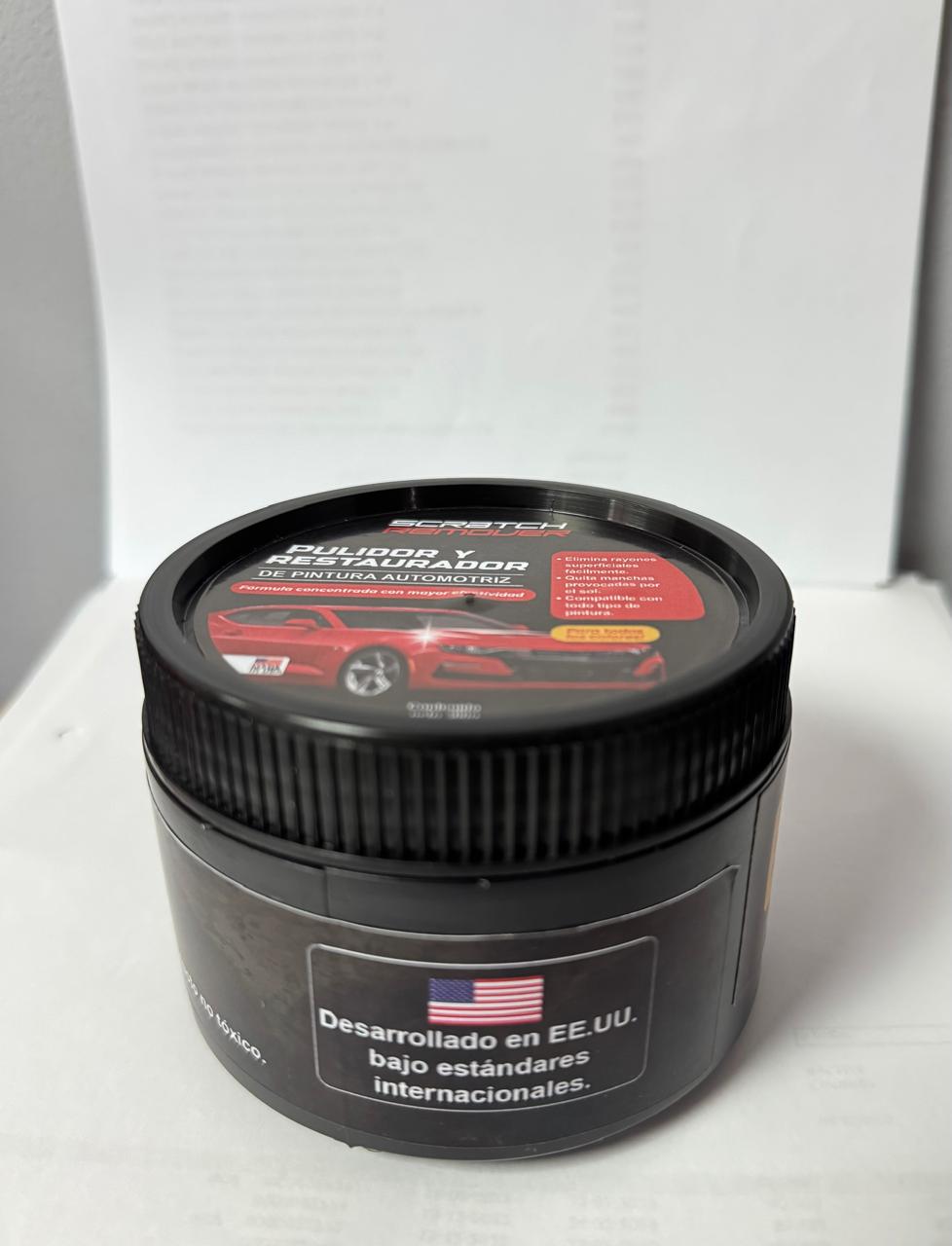 Pasta pulidora para auto