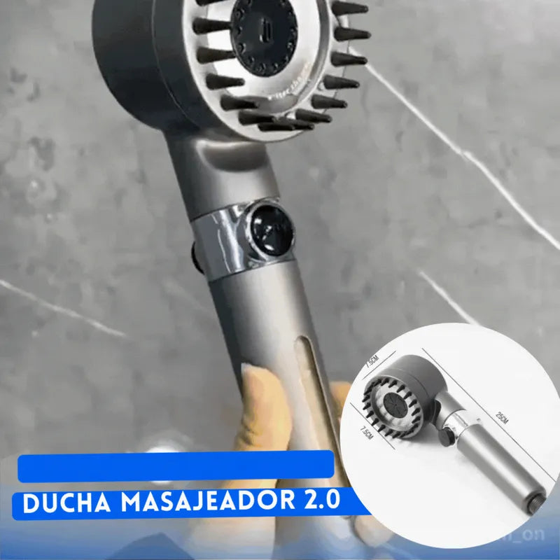 Cabezal de ducha masajeador