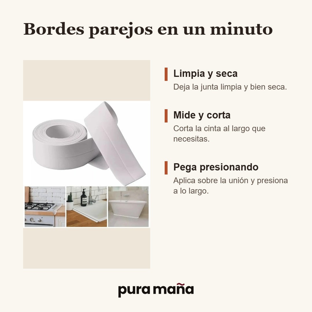 Cómo aplicar la cinta selladora