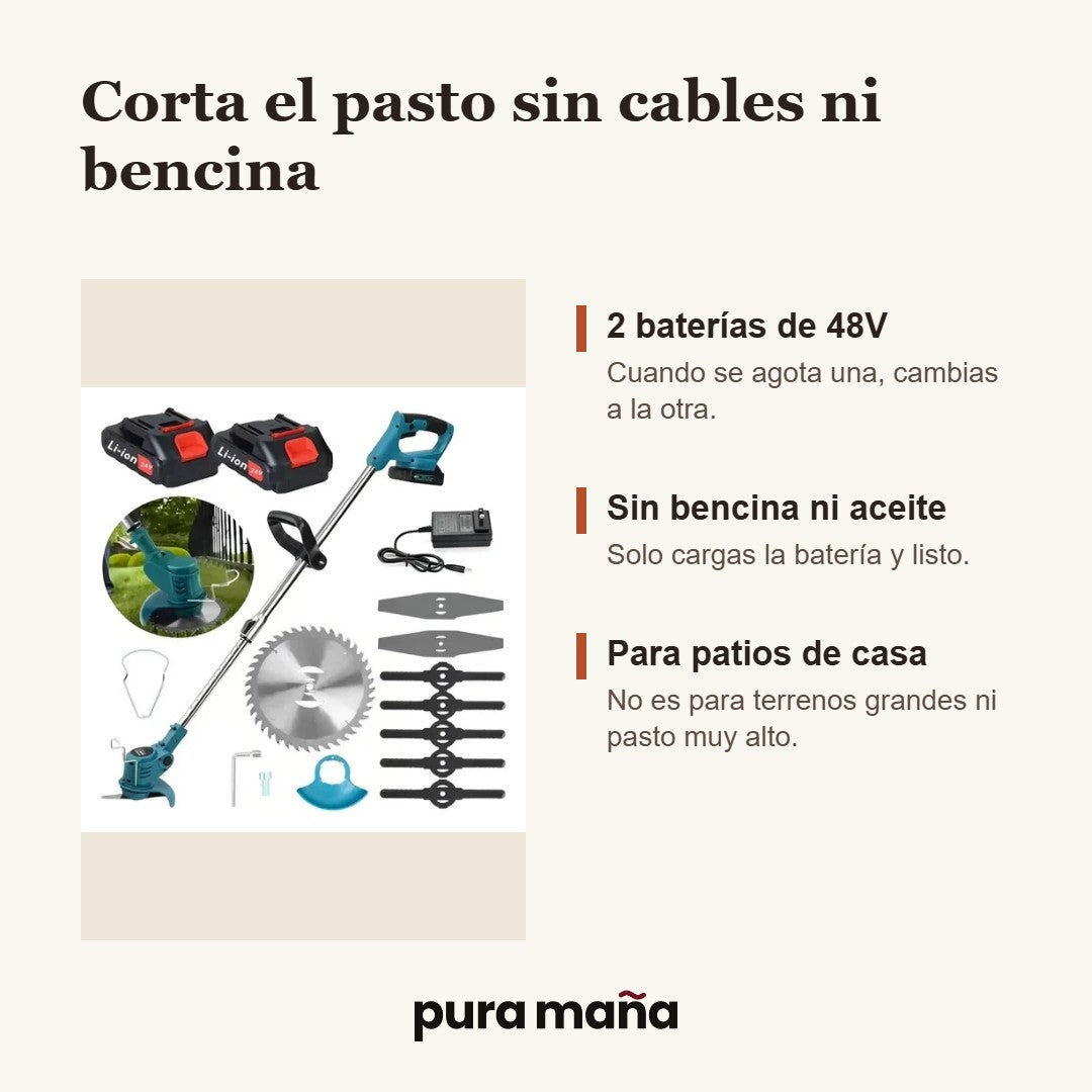 Beneficios del cortapasto